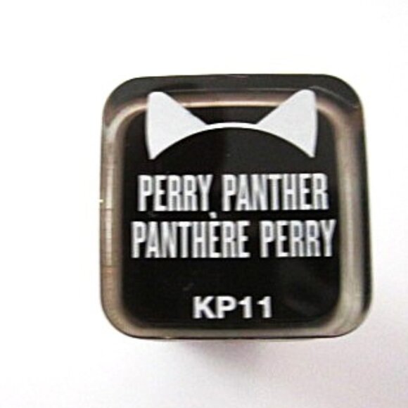 Black Cat Cover Girl Katy Perry Lip Stick Compact Mirror Ink Pen Keychain NEW - Picture 2 of 3